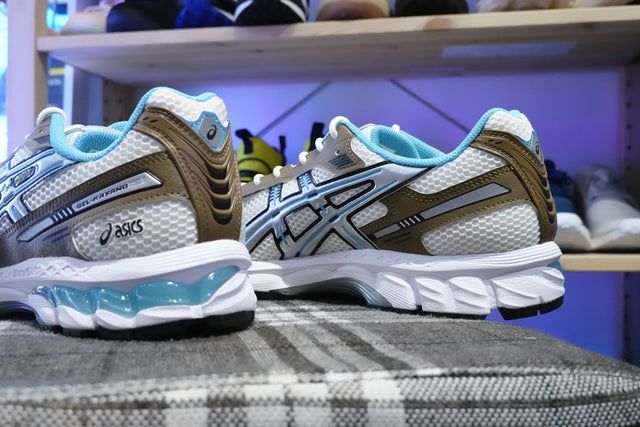 Asics Gel-Kayano 12.1 - Cream/Stillwater-Preorder Item-Navy Selected Shop