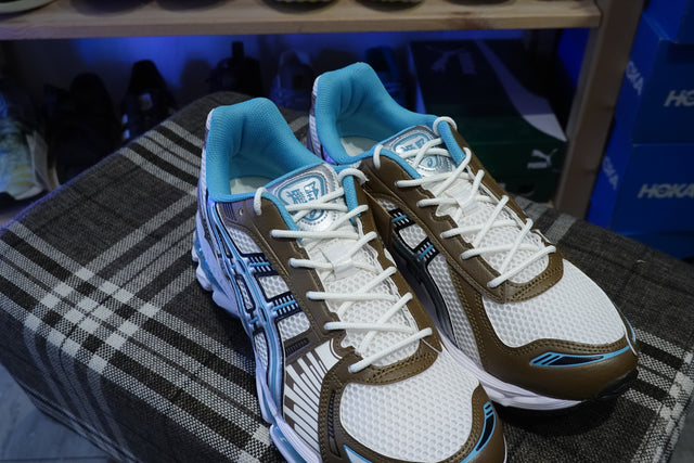 Asics Gel-Kayano 12.1 - Cream/Stillwater-Preorder Item-Navy Selected Shop