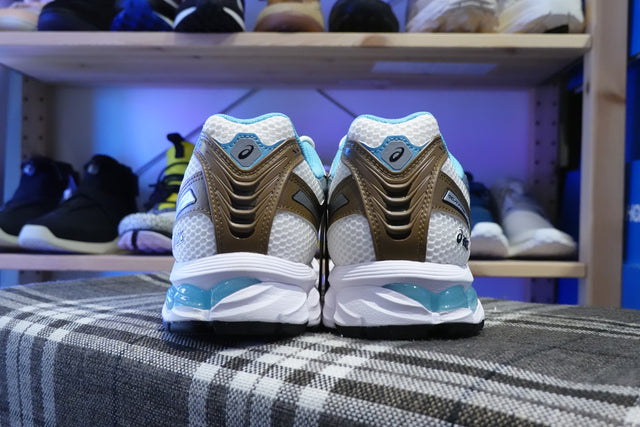 Asics Gel-Kayano 12.1 - Cream/Stillwater-Preorder Item-Navy Selected Shop