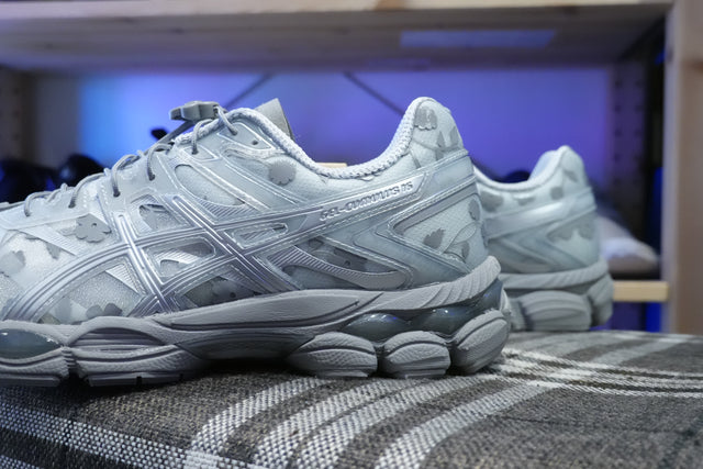 Cecilie Bahnsen x Asics Gel-Cumulus 16 SSCB - Glacier Grey/Pure Silver-Preorder Item-Navy Selected Shop