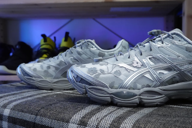 Cecilie Bahnsen x Asics Gel-Cumulus 16 SSCB - Glacier Grey/Pure Silver-Preorder Item-Navy Selected Shop