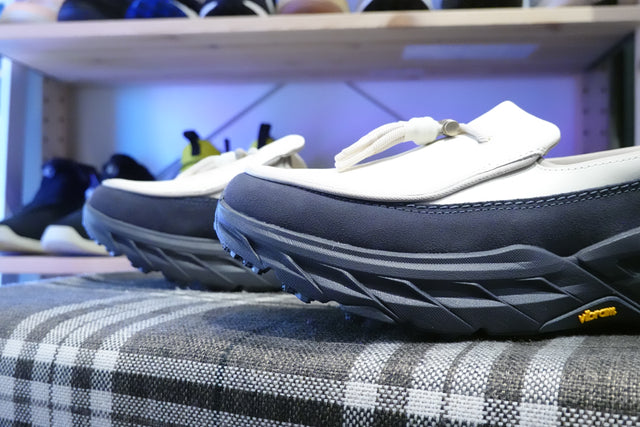 Hoka Speed Loafer - Birch/Charcoal Grey-Preorder Item-Navy Selected Shop