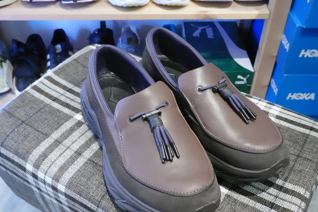 Hoka Speed Loafer - Walnut/Cast Iron-Preorder Item-Navy Selected Shop