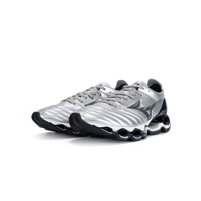 Mizuno Wave Prophecy Morelia Neo - Silver/Black-Preorder Item-Navy Selected Shop