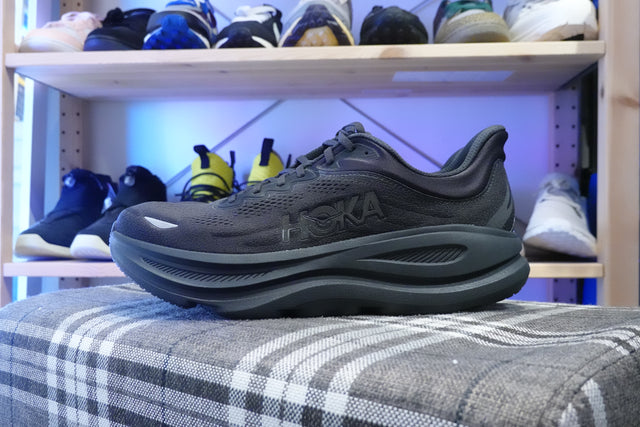 Hoka Bondi 9 - Black/Black-Preorder Item-Navy Selected Shop