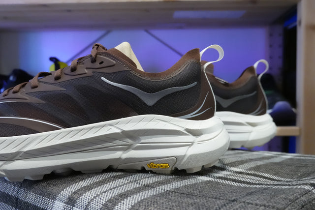 Hoka Mafate Speed 4 Lite - Cold Brew/Oat Milk-Sneakers-Navy Selected Shop