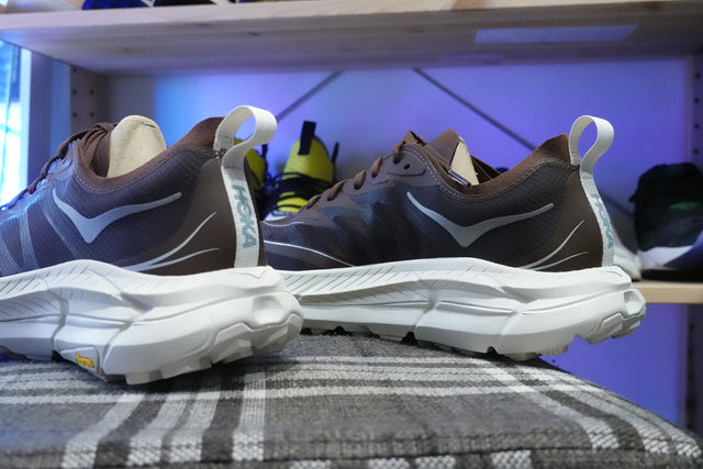 Hoka Mafate Speed 4 Lite - Cold Brew/Oat Milk-Sneakers-Navy Selected Shop