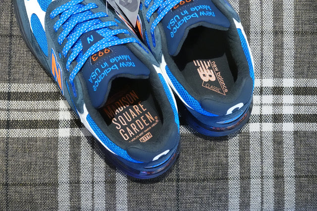 Kith & New Balance for Madison Square Garden U993MG Made in USA-Sneakers-Navy Selected Shop