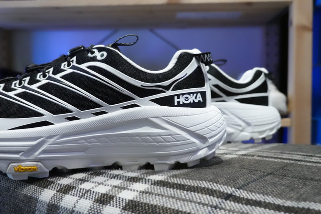 Hoka Mafate Three 2 - Frost/Black-Preorder Item-Navy Selected Shop