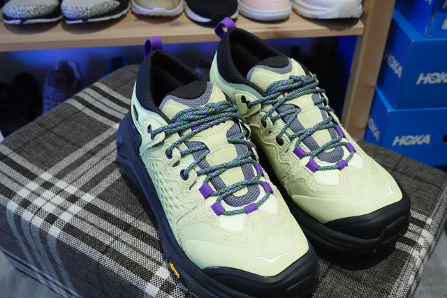 Hoka Elite Terrain System Kaha 3 Low GoreTex - Honeydew/Black-Preorder Item-Navy Selected Shop