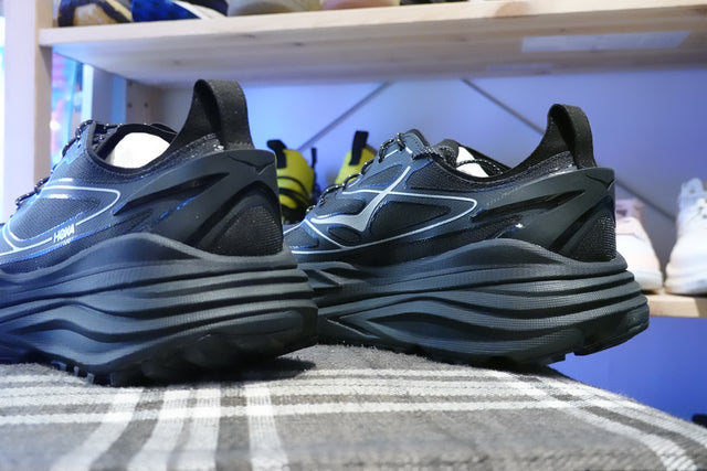 Hoka Stinson One7 - Black/Silver-Preorder Item-Navy Selected Shop