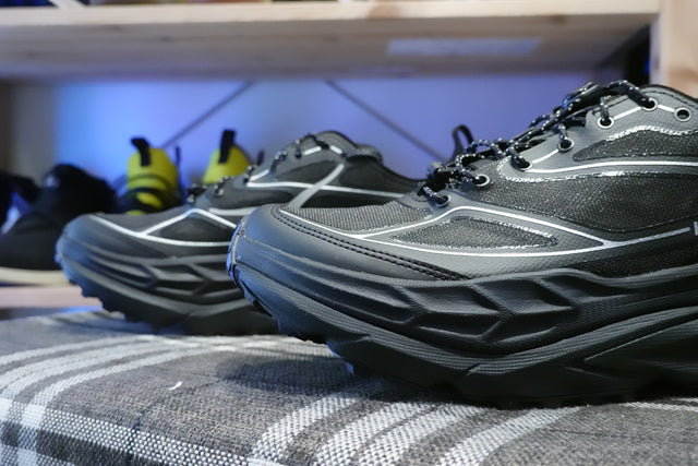 Hoka Stinson One7 - Black/Silver-Preorder Item-Navy Selected Shop