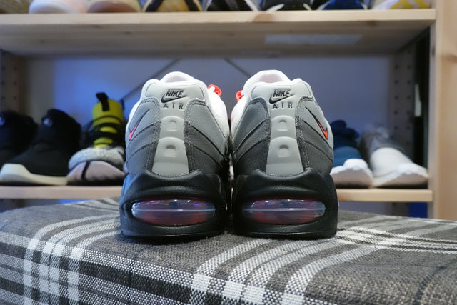 Nike Air Max 95 "Big Bubble" - Black/Medium Ash/Dark Pewter/Solar Red-Preorder Item-Navy Selected Shop
