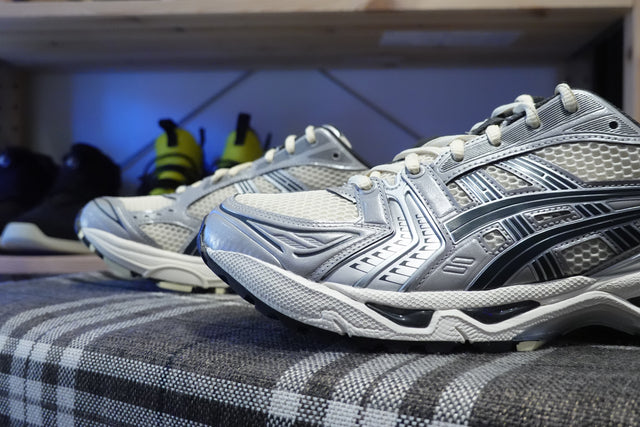 Asics Gel Kayano 14 - Oyster White/Steeple Grey-Preorder Item-Navy Selected Shop