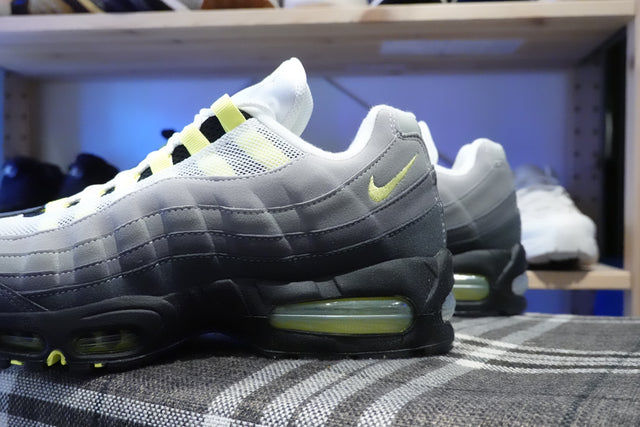 Nike Air Max 95 OG - Black/Neon Yellow/Cool Grey-Sneakers-Navy Selected Shop