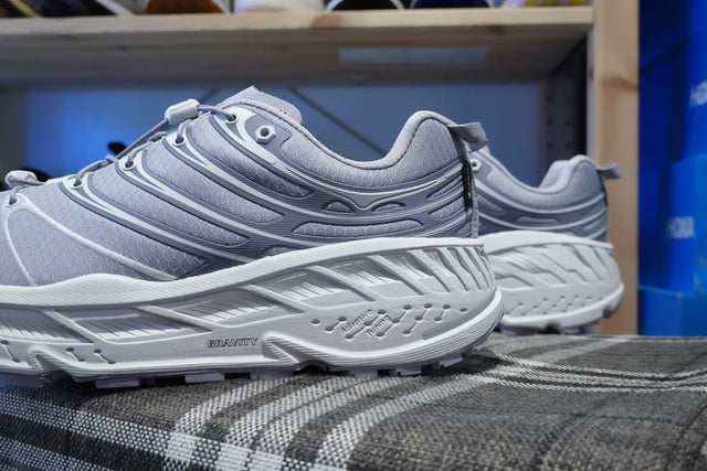 Hoka Stinson EVO Goretex - Foggy Grey/Cosmic Grey-Preorder Item-Navy Selected Shop