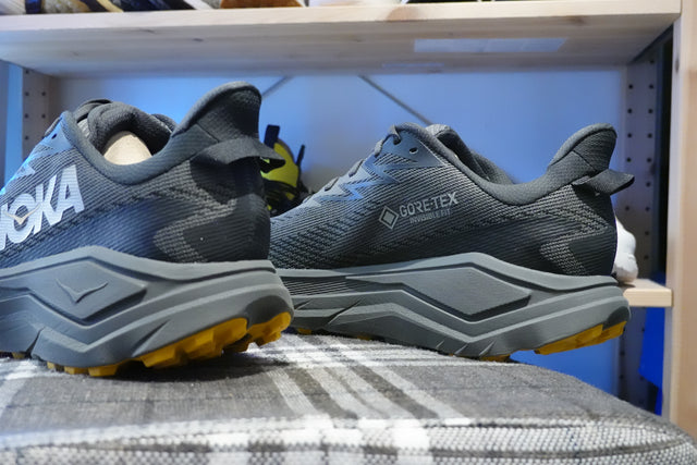 Hoka Challenger 8 GoreTex - Asphalt Grey/Varsity Yellow-Preorder Item-Navy Selected Shop