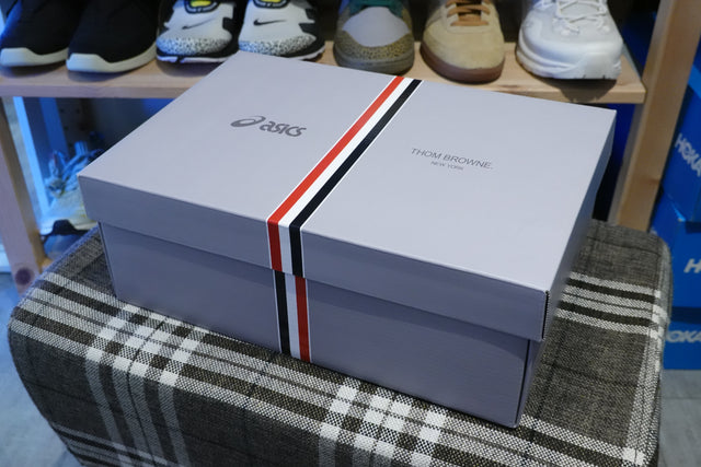 Thom Browne x Asics Gel Kayano 14 - Black/Black-Preorder Item-Navy Selected Shop
