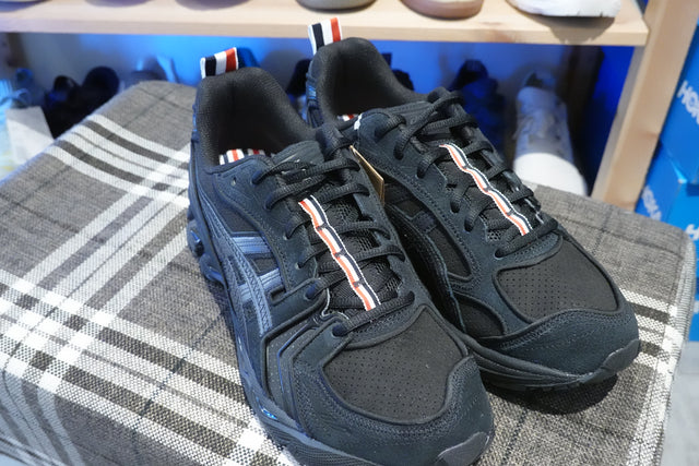 Thom Browne x Asics Gel Kayano 14 - Black/Black-Preorder Item-Navy Selected Shop