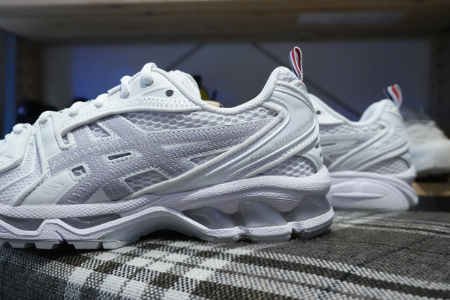 Thom Browne x Asics Gel Kayano 14 - White/White-Preorder Item-Navy Selected Shop