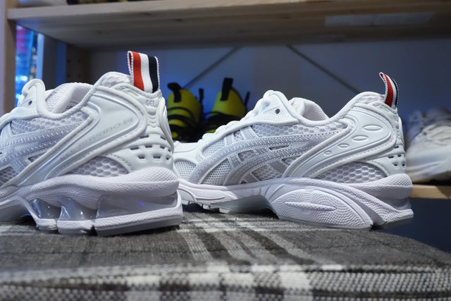Thom Browne x Asics Gel Kayano 14 - White/White-Preorder Item-Navy Selected Shop