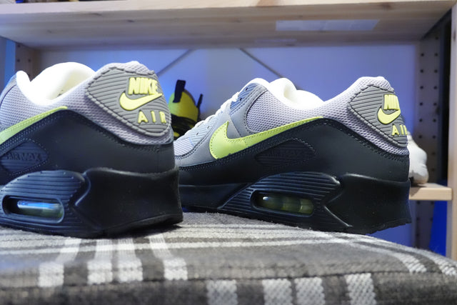 Nike Air Max 90 - Black/Anthracite/Light Charcoal/Neon Yellow-Preorder Item-Navy Selected Shop
