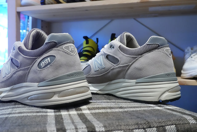 Kith 101 & New Balance U991TK2 Made in England-Sneakers-Navy Selected Shop