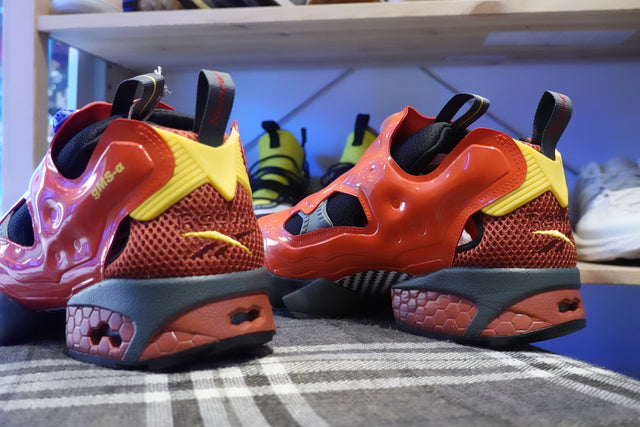 『機動戦士Gundam GQuuuuuuX』x Reebok Instapump Fury 94 Red Gundam - Red-Preorder Item-Navy Selected Shop