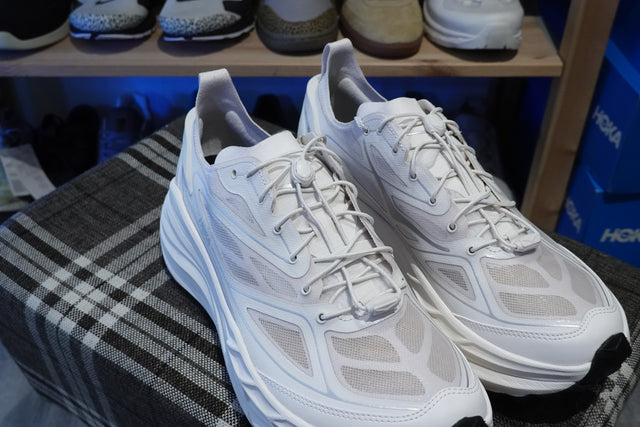 Hoka Stinson One7 - Grout/Silver-Preorder Item-Navy Selected Shop