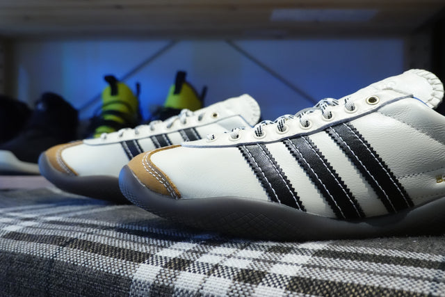 Wales Bonner x adidas Karintha OG - Wonder White/Core Black/Lush Blue-Preorder Item-Navy Selected Shop