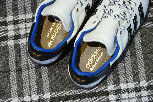 Wales Bonner x adidas Karintha OG - Wonder White/Core Black/Lush Blue-Preorder Item-Navy Selected Shop