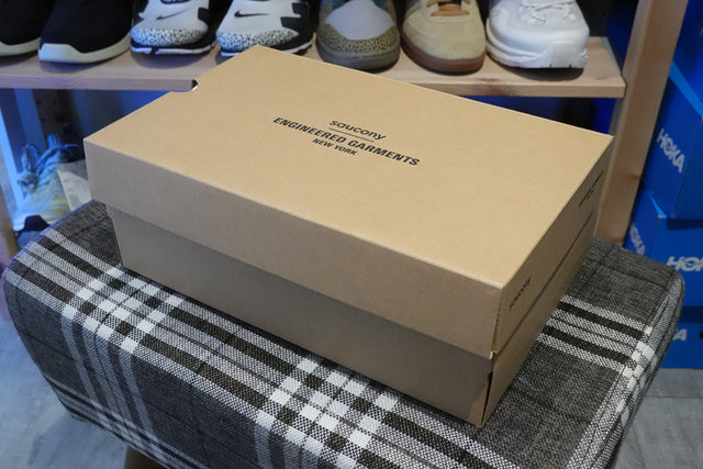 Engineered Garments x Saucony Shadow Original Velcro - White-Preorder Item-Navy Selected Shop
