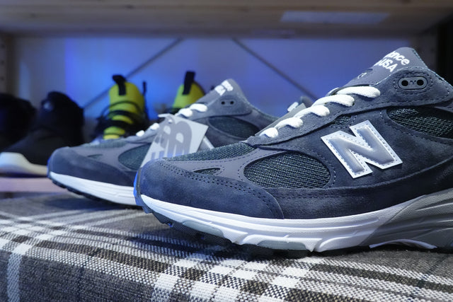 Kith & New Balance U993HK Made in USA-Sneakers-Navy Selected Shop