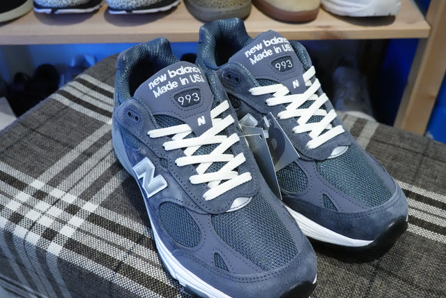 Kith & New Balance U993HK Made in USA-Sneakers-Navy Selected Shop