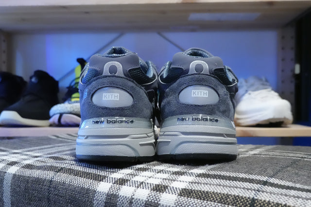 Kith & New Balance U993HK Made in USA-Sneakers-Navy Selected Shop