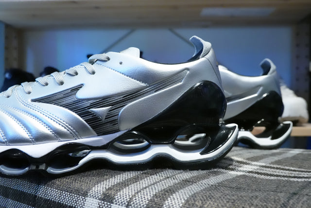 Mizuno Wave Prophecy Morelia Neo - Silver/Black-Preorder Item-Navy Selected Shop