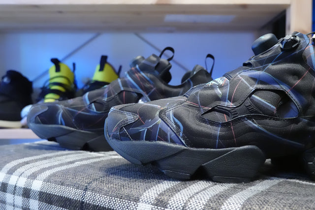 atmos x GHOST IN THE SHELL x Reebok Instapump Fury 94 - Black-Preorder Item-Navy Selected Shop
