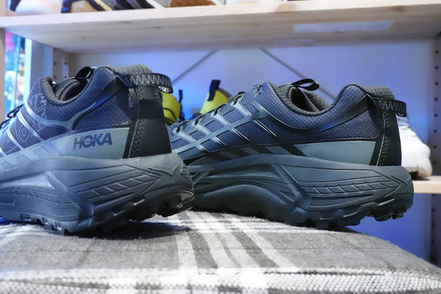 Hoka Mafate Three 2 Wordmark - Black/Outer Orbit-Preorder Item-Navy Selected Shop