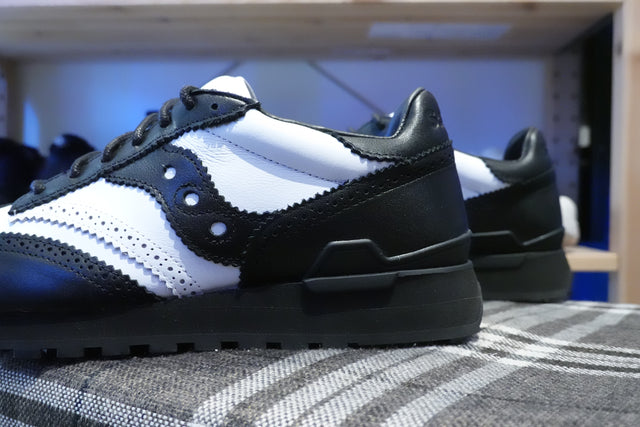 Engineered Garments x Saucony Shadow Original Wingtip - Black/White-Preorder Item-Navy Selected Shop