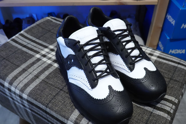Engineered Garments x Saucony Shadow Original Wingtip - Black/White-Preorder Item-Navy Selected Shop