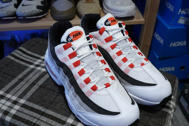 Nike Air Max 95 Big Bubble Premium - White/Comet Red/Neutral Grey/Medium Grey-Preorder Item-Navy Selected Shop