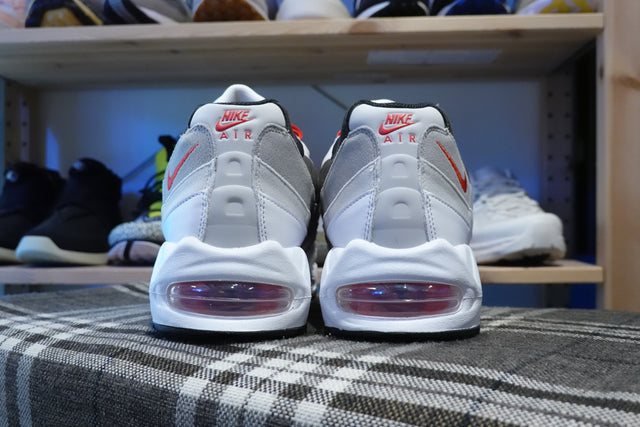 Nike Air Max 95 Big Bubble Premium - White/Comet Red/Neutral Grey/Medium Grey-Preorder Item-Navy Selected Shop