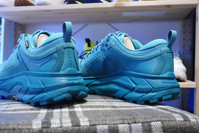 Hoka Tor Ultra Lo Goretex - Aurora Aqua/Tidal Wave-Preorder Item-Navy Selected Shop