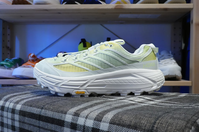 Hoka Mafate Three 2 Grid - Truffle Salt/Sour Lemon-Preorder Item-Navy Selected Shop