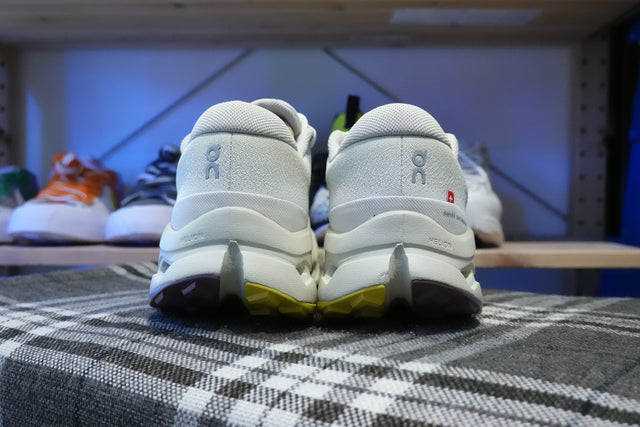 On WMNS Cloudsurfer Trail 2 Waterproof - Ghost/Chalk