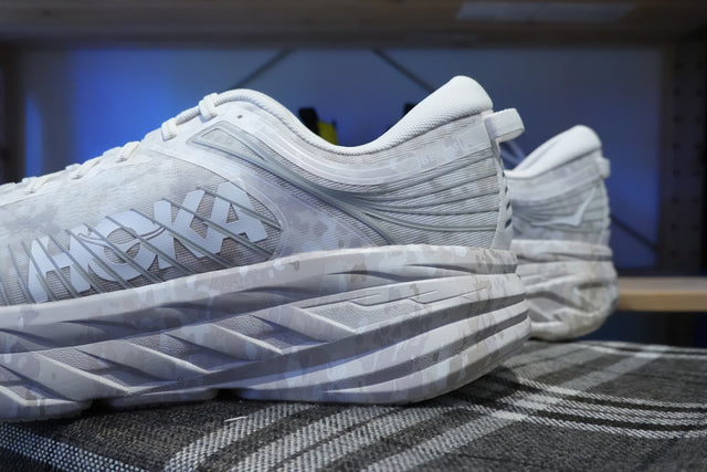 BEAMS x Hoka Bondi 7 - Turtledove/Tidal Foam