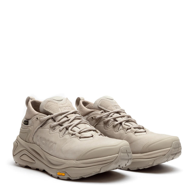 Hoka WMNS Kaha 3 Low GoreTex - Raw Linen/Oat Milk-Preorder Item-Navy Selected Shop