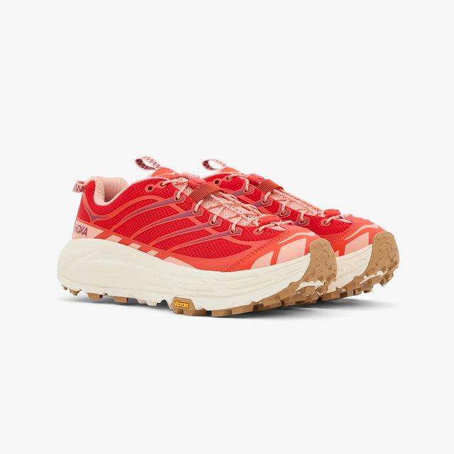 Hoka Mafate Three 2 - Tomato/Vermillion-Preorder Item-Navy Selected Shop