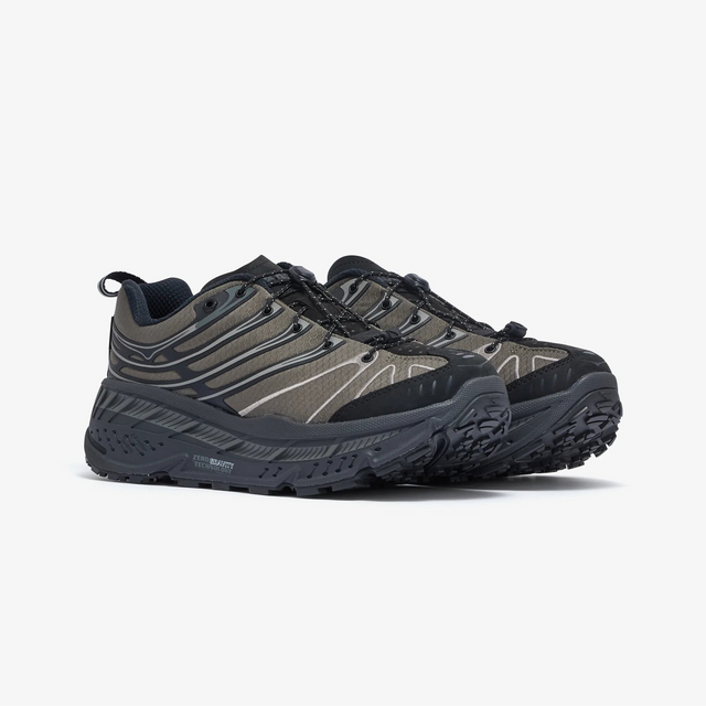 Haven x Hoka Stinson EVO Goretex - Jet Black/Tarmac-Preorder Item-Navy Selected Shop