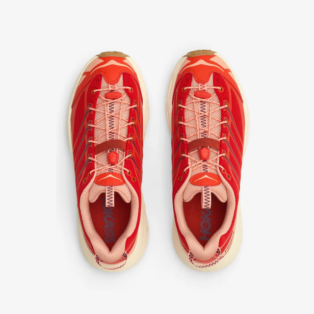 Hoka Mafate Three 2 - Tomato/Vermillion-Preorder Item-Navy Selected Shop